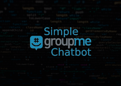 Simple GroupMe Chatbot