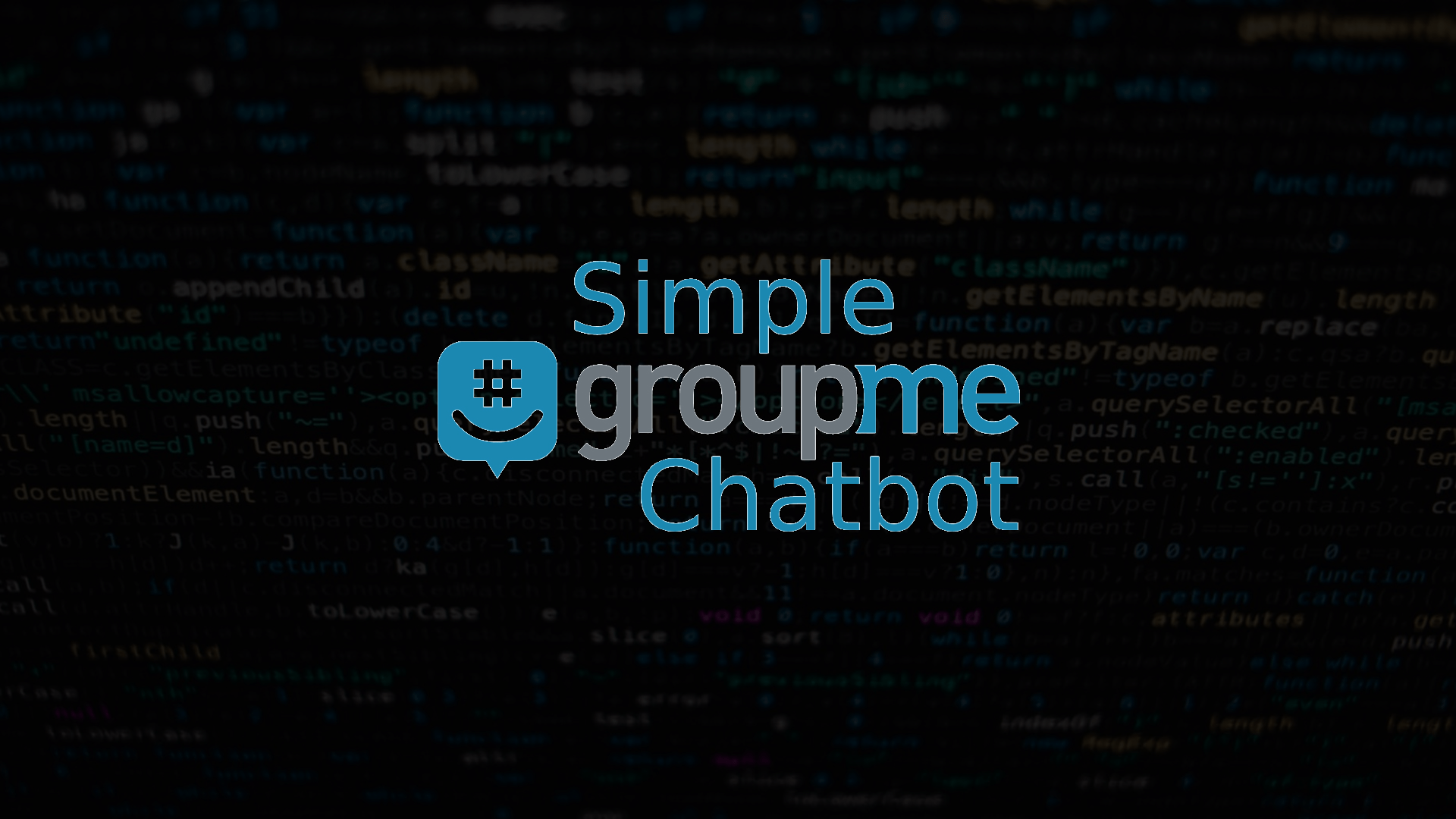 Simple GroupMe Chatbot